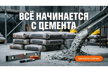 Все начинается с цемента